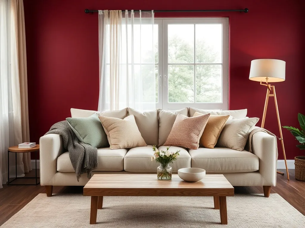 Jaki kolor pasuje do bordowej ściany? Sprawdź nasze propozycje!