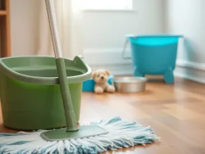 Czym myć podłogę po psie? Sprawdzone metody i porady