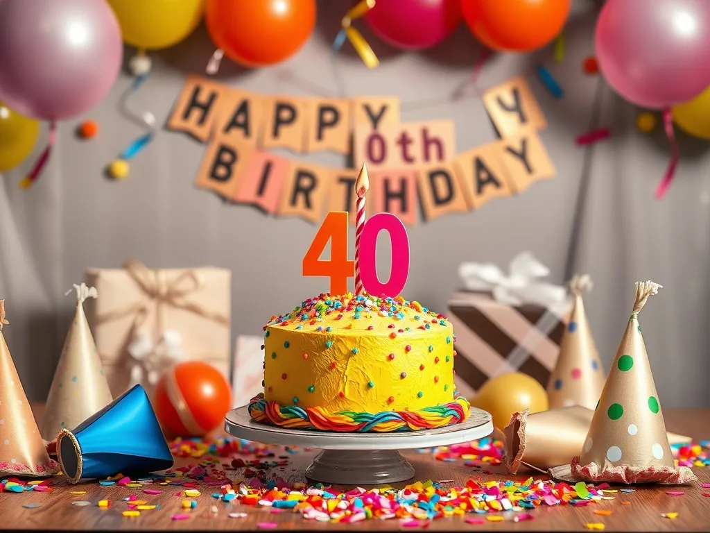 Jak zorganizować 40 urodziny? Pomysły na niezapomniane przyjęcie