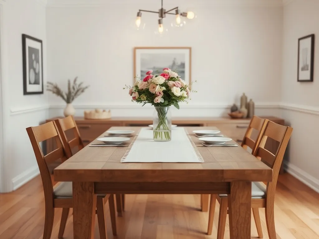 Jaka jest idealna odległość stołu od ściany w jadalni?