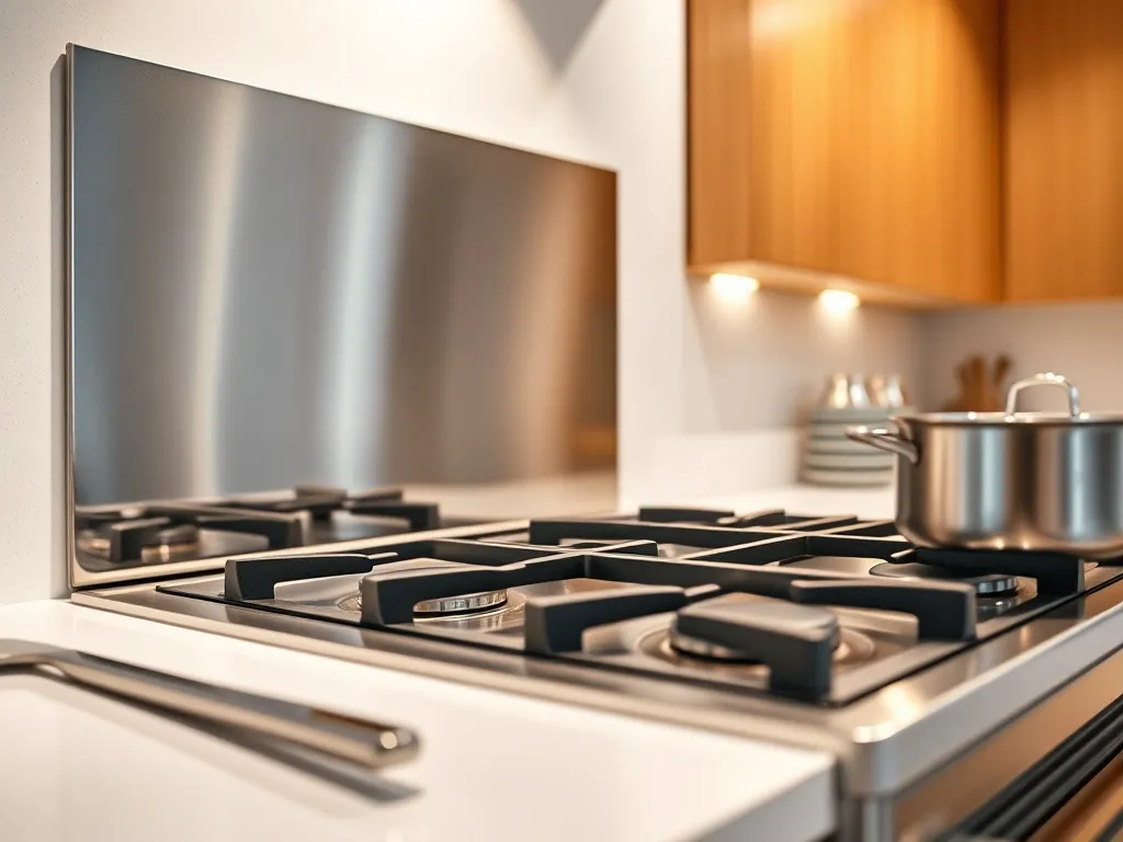 Osłona ściany przy kuchence gazowej: jak ją zamontować i dlaczego?