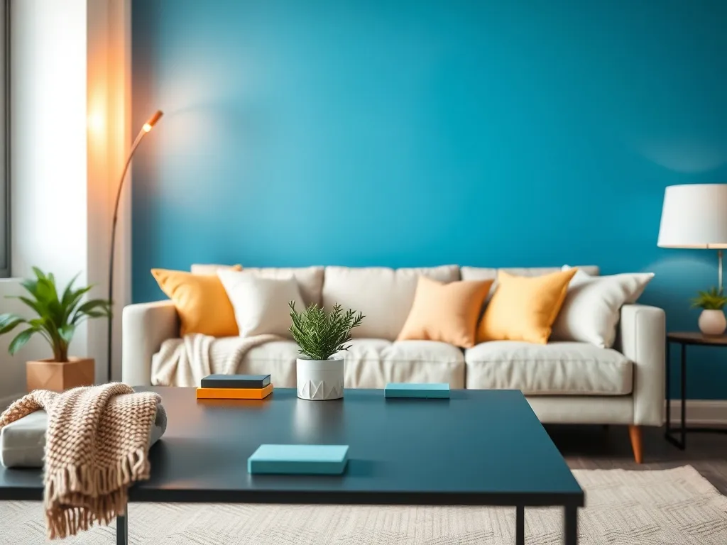 Z jakim kolorem połączyć niebieski na ścianie? Oto nasze propozycje!