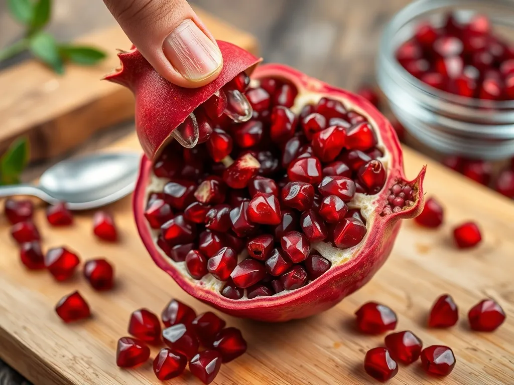 Jak się je granata? Przewodnik po obieraniu i jedzeniu granatów