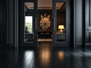 Ciemna podłoga: jakie drzwi wybrać do stylowego wnętrza?